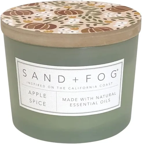 Miniatura 73 de Sand + Fog Vela aromática - Calabaza y Clavo – Fragancias y tamaños adicionales – Mecha 100% de algodón sin plomo - Velas de lujo en tarro