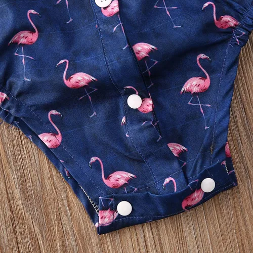Miniatura 3 de Bagilaanoe Mameluco formal de manga corta para bebés y niños, ropa de caballero de una pieza, 3-24 meses