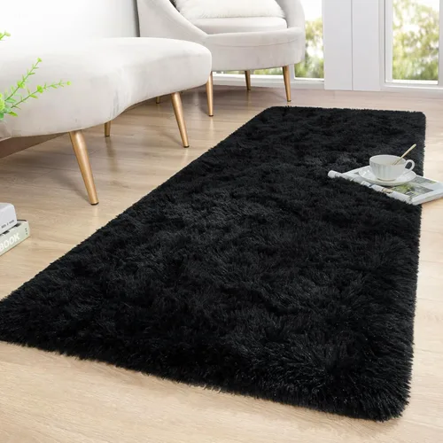 Miniatura 35 de Keeko Alfombras Esponjosas para Sala de Estar y Dormitorio, Alfombra Suave de Felpa para Junto a la Cama, Alfombra Grande Moderna para Interiores