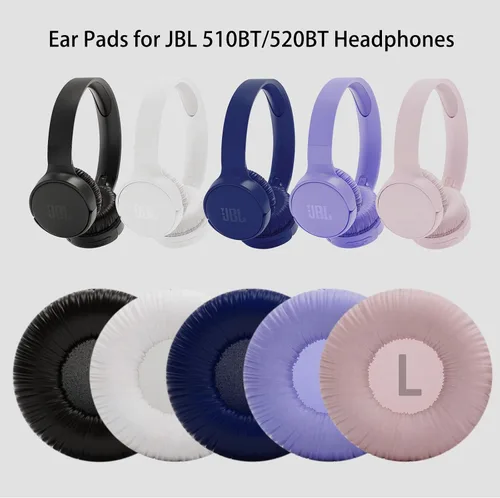 Miniatura 2 de Almohadillas de repuesto compatibles con JBL Tune 510BT / 520BT / 570BT / 500BT / 500 / 525BT / Junior 320BT / 320 / JR310BT, Sony WH-CH520