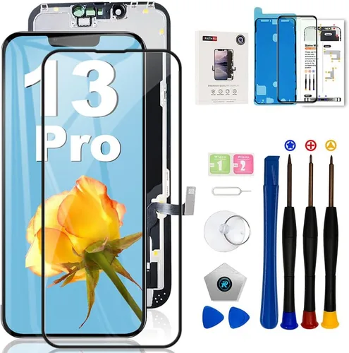 Miniatura 9 de EFAITHFIX para iPhone 12 PRO MAX Reemplazo de pantalla LCD de 6.7 pulgadas, montaje de pantalla LCD, pantalla táctil 3D, digitalizador