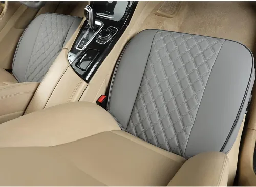 Miniatura 3 de Black Panther 1 par de fundas de poliuretano para asiento delantero de automóvil, protectores de asiento delantero compatibles con el 95% de los Par