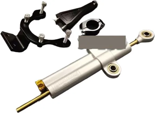 Miniatura 3 de HepbAk Amortiguador de motocicleta apto para Kawasaki Z900 2021-2023, estabilizador de motocicleta, amortiguador de dirección, soporte de montaje