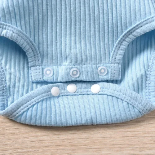 Miniatura 147 de Unutiylo Ropa de bebé recién nacida prematura con tirantes, traje de otoño e invierno, traje de manga larga con volantes