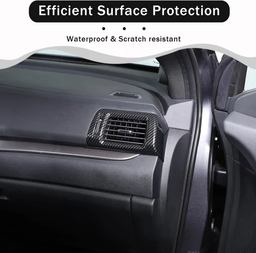 Miniatura 3 de 2 piezas de marco de ventilación lateral para Honda Pilot 2016-2022/ Ridgeline 2017-2024/ Passport 2019-2024, accesorios de cubierta de salida