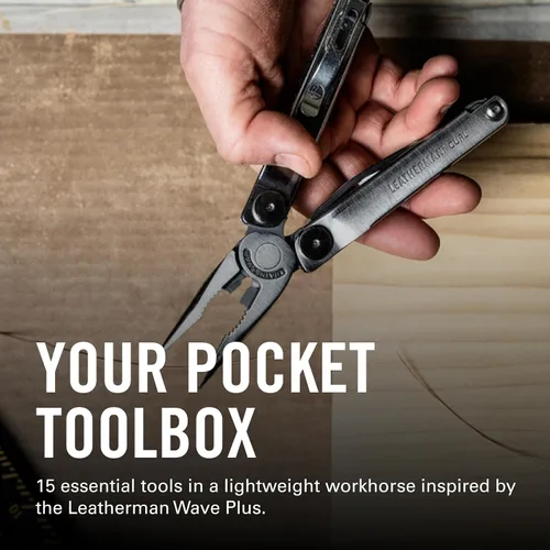 Miniatura 2 de LEATHERMAN, Multiherramienta Curl, herramienta diaria de acero inoxidable, con funda de nailon
