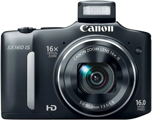 Miniatura 3 de Canon PowerShot SX160 es una cámara digital de 16.0 MP con zoom estabilizado de imagen óptica de gran angular de 16x con LCD de 3.0 pulgadas (negro)