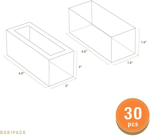 Miniatura 6 de 30 cajas de macarons para 4 o 5 macarons, cajas de regalo doradas para macarons, cajas de dulces, caja de macarons con ventana transparente