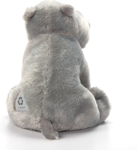 Miniatura 4 de Juguete de peluche de hipopótamo The Petting Zoo, regalos para niños, animales salvajes del zoológico, juguete de peluche de hipopótamo 12 pulgadas