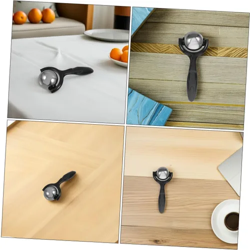 Miniatura 2 de Rodillo masajeador de antebrazo de acero inoxidable con mango ergonómico, rodillo muscular portátil de mano para cuello, espalda, piernas, alivio