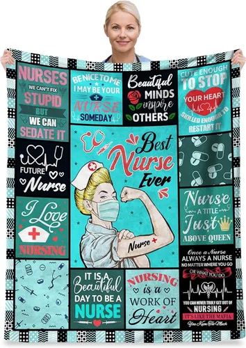 Miniatura 9 de Mantas de baile para niñas adolescentes y mujeres - Regalos de recital rosa, mantas de 50"x60" para bailarina, profesora, amante