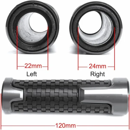 Miniatura 2 de Motorcycle Handlebar Motorcycle Knobs Anti-Skid Scooter Handle Grips 22mm Bar Hand Handlebar for Yamaha Xmax 125 250 300 400 X-MAX 2017-2020 Gold