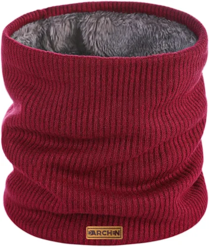 Miniatura 15 de DARCHEN Polaina de cuello polar de invierno [paquete de 2/4/6], calentador de cuello de esquí para clima frío, correr, esquí, pesca..