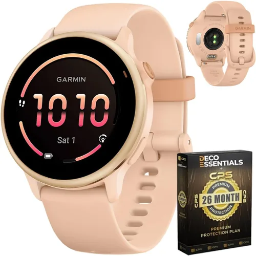 Miniatura 11 de Garmin 010-02985-01 VIVOACTIVE 6 Health and Fitness GPS Smartwatch Hueso con Banda de Silicona Paquete con Paquete de Protección Mejorada CPS de 2