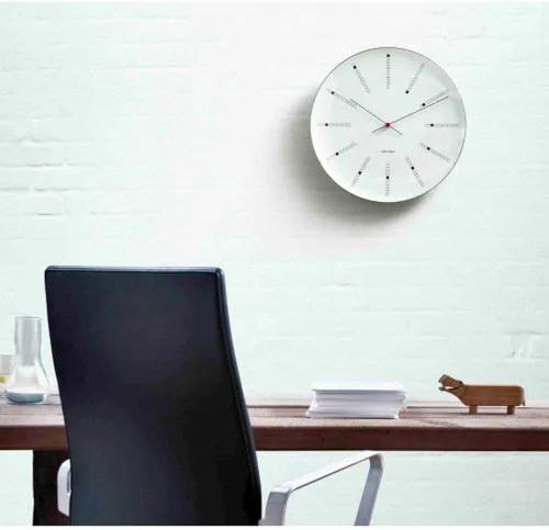 Miniatura 2 de ARNE JACOBSEN CLOCKS Reloj de Pared, multicolor, 10x28x28.5