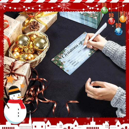 Miniatura 4 de Cholemy 500 sobres de ofrenda de Navidad para iglesia – 6.3 x 3.1 pulgadas diezmos y sobres de oferta para donación de diezmos religiosos