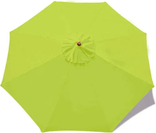 Miniatura 28 de ABCCANOPY - Sombrilla de repuesto para exteriores de 9 pies, apta para patio, con 8 varillas, color caqui
