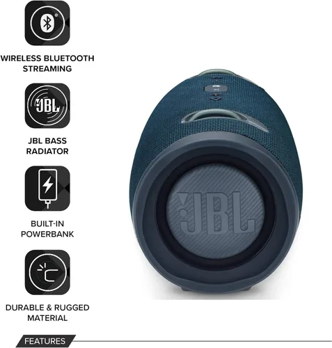 Miniatura 4 de JBL Xtreme 2 Altavoces Bluetooth inalámbricos portátiles - Par (azul)