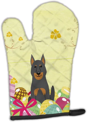 Miniatura 87 de Caroline's Treasures BB2732OVMT Dog House Collection Border Collie - Guante de horno grueso resistente al calor para sartenes calientes y horno