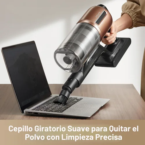 Miniatura 5 de DREAME Aspiradora inalámbrica Z20, aspiradora inteligente con potente succión de 250 AW, hasta 90 minutos de tiempo de funcionamiento, versátil