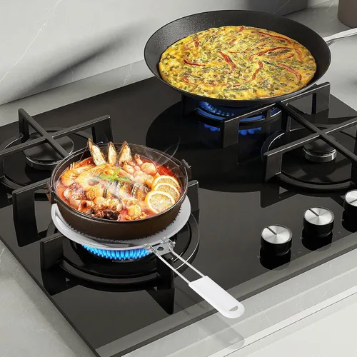 Miniatura 3 de DECHOUS Soporte para ollas de estufa Almohadilla de aislamiento de calor Difusor de calor de placa de inducción Difusor de calor para placa