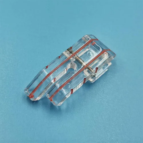 Miniatura 6 de Prensatelas transparentes 1/4" máquina de coser de remiendo pie prensatelas acolchado