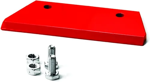 Miniatura 4 de Earthquake EB4 - Cuchilla de repuesto para barrena de tierra EA4F, 4 pulgadas, color rojo