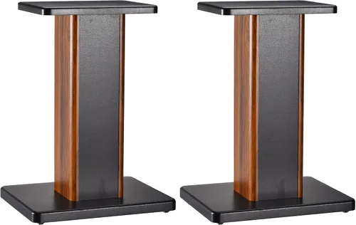 Miniatura 10 de MECCANIXITY Soportes de madera para altavoces, paquete de 2 soportes universales de 5.9 pulgadas (5.9 in) para altavoces ahuecados, audio, escucha