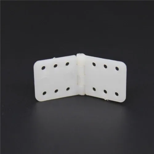 Hobbypark 0.433x1.004 in 0.43" x1.0'' Bisagra de nailon con clavijas pequeñas de repuesto para avión RC (paquete de 20)