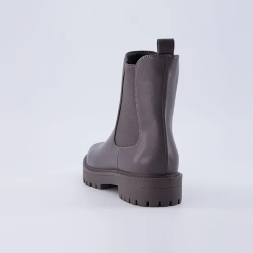 Miniatura 5 de CUSHIONAIRE Botas Chelsea sin cordones Felix para mujer + espuma viscoelástica, anchos disponibles