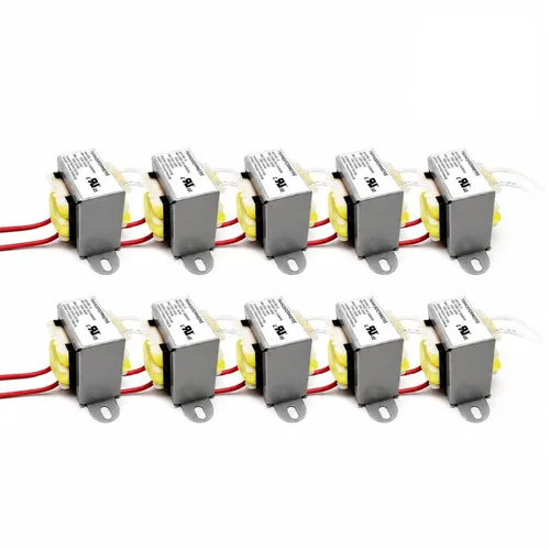 Miniatura 9 de Transformador de 24 V 10 VA, certificado UL (E477055) Transformadores de control reductor de 120 V a 24 V CA, 12% menos de calor para audio