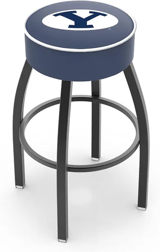 Miniatura 11 de The Holland Bar Stool Company L8B1-4 Georgia Tech - Taburete giratorio con base antiarrugas, color negro