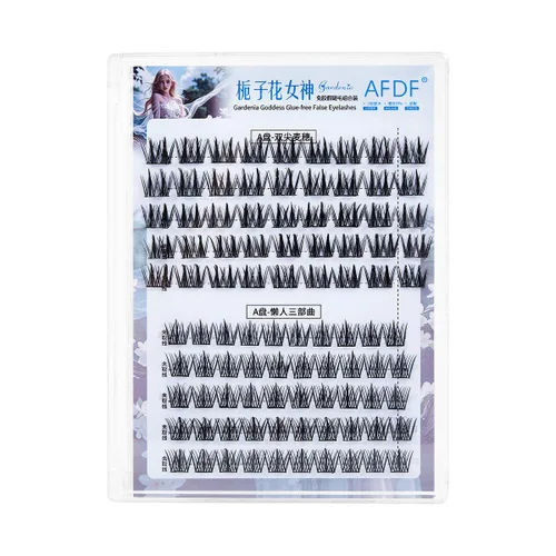 Miniatura 33 de Extensión de Pestañas DIY Efecto 3D Natural Individual 9/11/12mm Pestañas 80 Racimos Pestañas de Volumen Set Mixto, Extensión de Pestañas Caseras