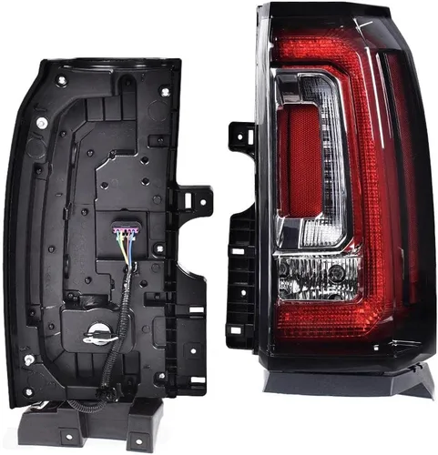 Miniatura 9 de CHEDA Luz trasera LED con bombilla compatible con GMC Yukon/Yukon XL 2015 2016 2017 2018, lado derecho del pasajero CAPA, 84536243, GM2801268