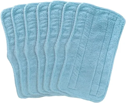 Fushing Almohadillas de repuesto para trapeador de vapor, almohadillas de microfibra lavables de repuesto para trapeador de vapor y rociador Shark