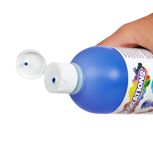 Miniatura 7 de Colorations WSTBK - Témpera lavable simple, color negro Azul Fluorescente (Fluorescent Blue)