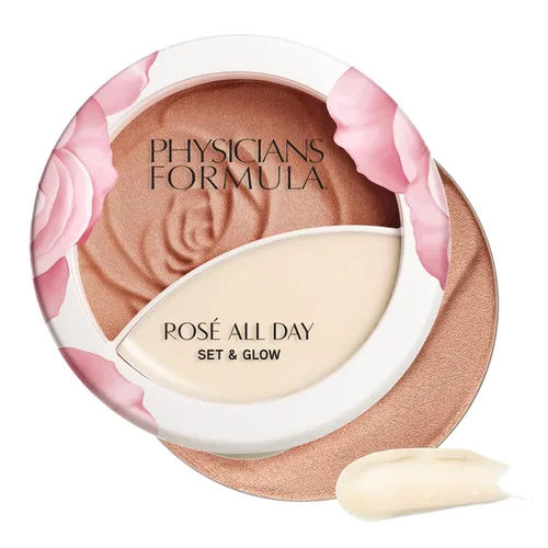 Miniatura 10 de Physicians Formula Rosé All Day Set & Glow Polvo Iluminador Destacado Luminoso, Aprobado por Dermatólogos