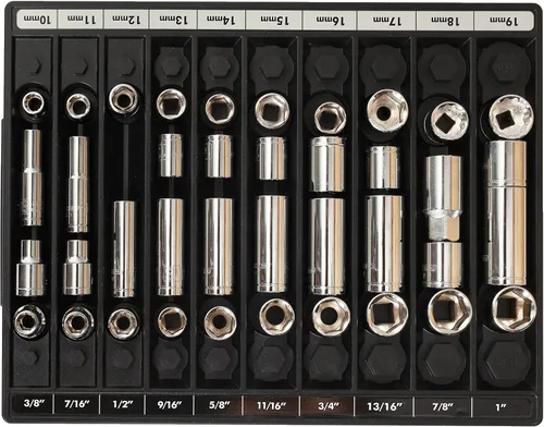 Miniatura 2 de Organizador de soquetes, color negro.