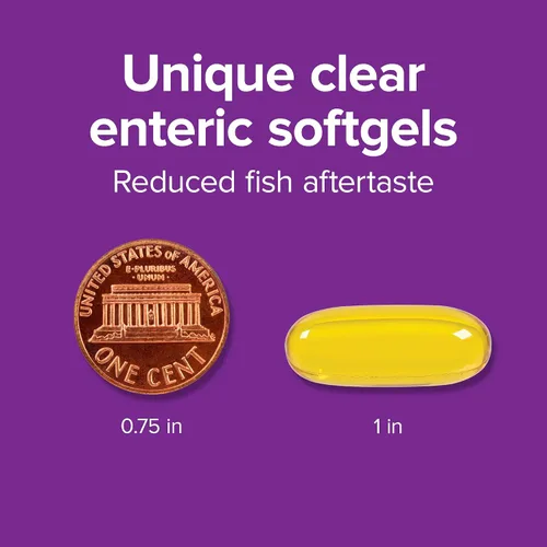 Miniatura 4 de Webber Naturals Triple Omega 3 6 9, 2400 mg de aceite de pescado por porción, alta potencia, 180 cápsulas blandas, sin regusto a pescado