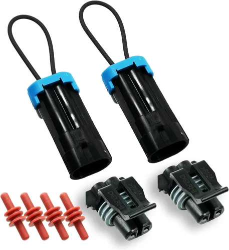 2 piezas de bypass de cinturón de seguridad para Polaris RZR RS1 Ranger 570-1000 XP Can Am Defender Commander 1000 Maveric - Versión impermeable
