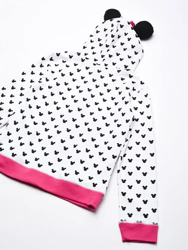 Miniatura 4 de Disney Sudadera con capucha Minnie con lazo y oreja para niña