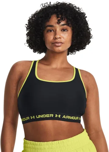 Miniatura 3 de Under Armour - Sujetador deportivo de medio impacto, con espalda cruzada, para mujer