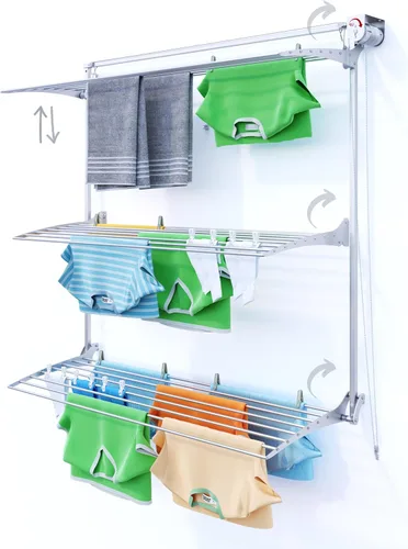 Miniatura 10 de foxydry Aireador vertical de pared de torre para uso en interiores y exteriores (blanco, 59.8 in / 59.8 pulgadas)