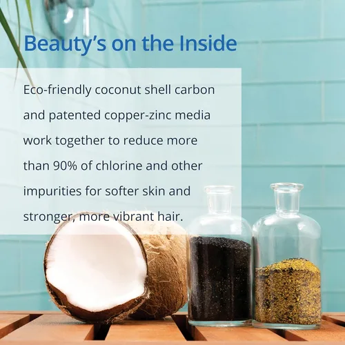 Miniatura 7 de Aquasana Filtro de ducha Recomendado por dermatólogos para una piel y cabello más suaves y saludables Comprobada reducción del 90% del cloro