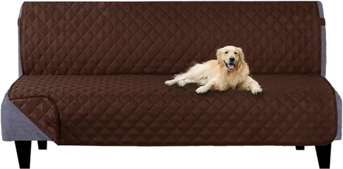 Miniatura 19 de U-NICE HOME Funda de sofá reversible para perros con correas elásticas, resistente al agua, protector de muebles para mascotas, funda de sofá