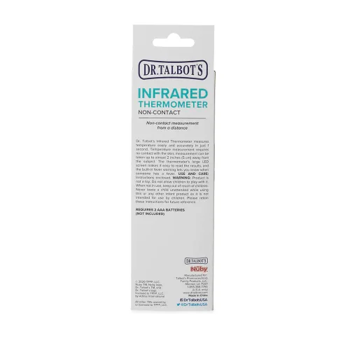 Miniatura 6 de Dr. Talbot's Termómetro infrarrojo sin contacto con pantalla LED, blanco