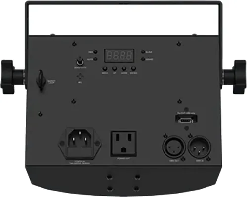 Miniatura 8 de CHAUVET DJ Mini Kinta ILS Compact LED Derby Effect Light Salida de haz múltiple RGBW a través de 48 lentes Compatible con ILS DMX y Master