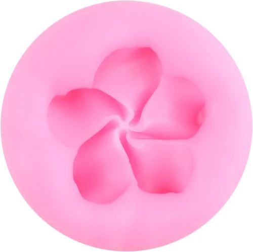 Miniatura 7 de ZiXiang Plumeria - Molde de silicona para flores de hibisco, moldes para decoración de pasteles, decoración de cupcakes, caramelo de chocolate