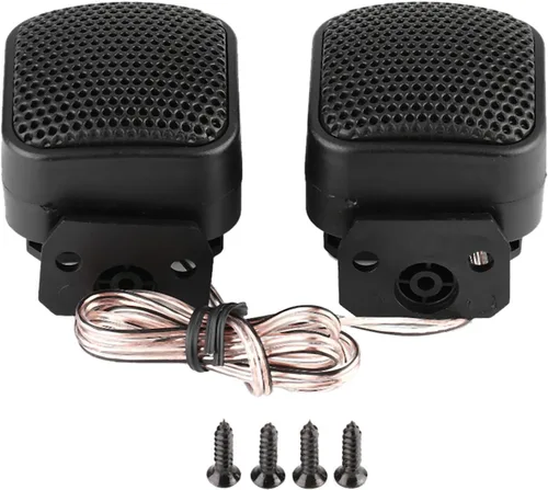 Altavoces de coche o altavoces, Altavoces estéreo para coche, 1 par 12 V 500 W mini altavoz de coche o tweeters 7.874 in 98dB altavoz del automóvil