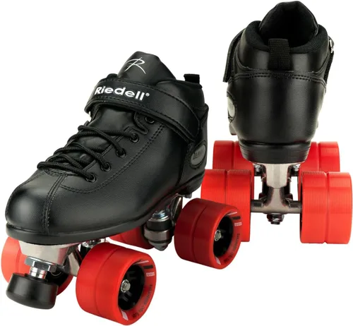 Riedell, patines rodantes con dardo Negro